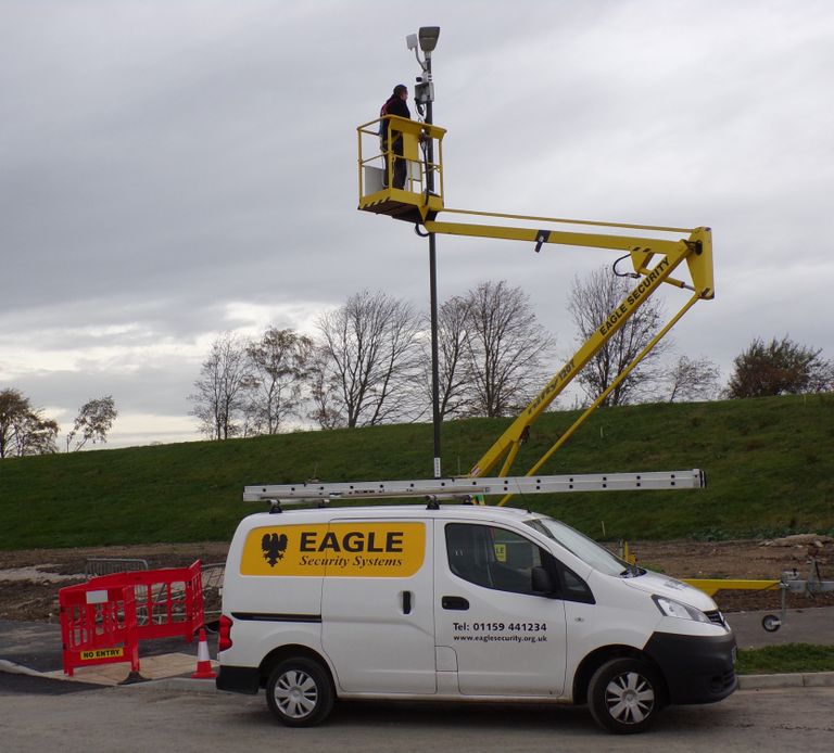 Eagle Security Commercial cctv Install