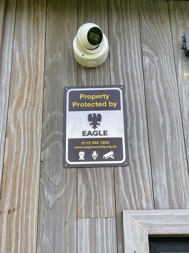 Eagle Security Commercial CCTV Sign